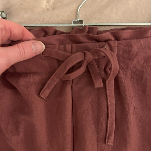 Reitmans xl women’s Pink High Waist Relaxed Fit Shorts with Drawstring - Picture 4 of 7